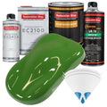 Deere Green Urethane Basecoat with European Clearcoat Auto Paint - Complete Quart Paint Color Kit - Automotive Refinish Coating