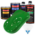Vibrant Lime Green - Urethane Basecoat with Clearcoat Auto Paint - Complete Medium Quart Paint Kit - Professional Gloss Automotive Car Truck Coating