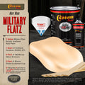 Military Flatz 595-33690 Field Tan - 2K Urethane Flat Automotive Paint - Gallon Kit