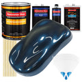 Moonlight Drive Blue Metallic - Urethane Basecoat with Clearcoat Auto Paint (Complete Slow Gallon Paint Kit) Professional Automotive Car Truck Coating