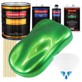 Firemist Lime - Urethane Basecoat with Clearcoat Auto Paint (Complete Medium Gallon Paint Kit) Professional High Gloss Automotive Car Truck Coating