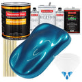 Cobra Blue Metallic Urethane Basecoat with European Clearcoat Auto Paint - Complete Gallon Paint Color Kit - Automotive Refinish Coating