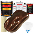 Whole Earth Brown Firemist Urethane Basecoat with European Clearcoat Auto Paint - Complete Gallon Paint Color Kit - Automotive Refinish Coating