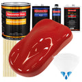 Jalapeno Bright Red - Urethane Basecoat with Clearcoat Auto Paint - Complete Fast Gallon Paint Kit - Professional Gloss Automotive Car Truck Coating