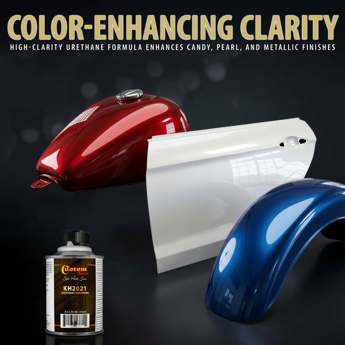 KH2021 Ultra Flow Urethane Clearcoat Hardener, 1 Half Pint