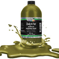 Pouring Masters Olive Green Metallic Pearl Ready to Pour Acrylic Pouring Paint - Premium 32-Ounce Pre-Mixed Fluid Acrylic Paint - Fluid Art Supplies for Canvas, Wood, Paper, Tile & Rocks