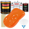 California Orange Urethane Basecoat with European Clearcoat Auto Paint - Complete Gallon Paint Color Kit - Automotive Refinish Coating
