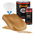 Military Flatz 595-30257 Earth Yellow - 2K Urethane Flat Automotive Paint - Gallon Kit