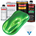 Firemist Lime Urethane Basecoat with European Clearcoat Auto Paint - Complete Quart Paint Color Kit - Automotive Refinish Coating