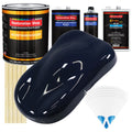 Midnight Blue - Urethane Basecoat with Clearcoat Auto Paint - Complete Slow Gallon Paint Kit - Professional High Gloss Automotive, Car, Truck Coating
