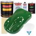 Emerald Green - Urethane Basecoat with Premium Clearcoat Auto Paint - Complete Medium Gallon Paint Kit - Professional High Gloss Automotive Coating