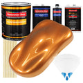 Sunburst Orange Metallic - Urethane Basecoat with Clearcoat Auto Paint - Complete Fast Gallon Paint Kit - Professional Automotive Car Truck Coating
