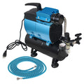 Super Powerful 3/5 HP Air Compressor with Extra-Large Storage Tank, Model TC-600 - Professional High-Performance, Airflow 48 Ltrs/Minute - Hose