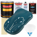 Transport Blue - Urethane Basecoat with Premium Clearcoat Auto Paint - Complete Slow Gallon Paint Kit - Professional High Gloss Automotive Coating