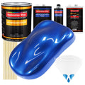 Daytona Blue Pearl - Urethane Basecoat with Clearcoat Auto Paint - Complete Fast Gallon Paint Kit - Professional Gloss Automotive Car Truck Coating