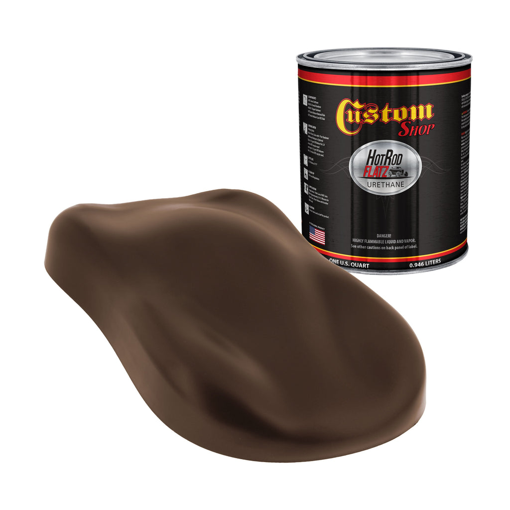 Military Flatz 595-30051 Camo Brown - 2K Urethane Flat Automotive Paint - Quart