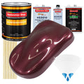 Vintage Burgundy Metallic - Urethane Basecoat with Premium Clearcoat Auto Paint - Complete Medium Gallon Paint Kit - Professional Automotive Coating