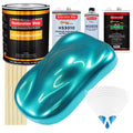 Aquamarine Firemist - Urethane Basecoat with Premium Clearcoat Auto Paint - Complete Medium Gallon Paint Kit - Professional Gloss Automotive Coating