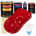 Torch Red - Urethane Basecoat with Clearcoat Auto Paint - Complete Fast Gallon Paint Kit - Professional High Gloss Automotive, Car, Truck Coating