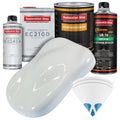 Cameo White Urethane Basecoat with European Clearcoat Auto Paint - Complete Quart Paint Color Kit - Automotive Refinish Coating