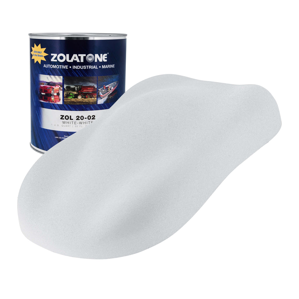 White on White - Multi-Tone Spatter Finish Quart Size - Formerly Zolatone
