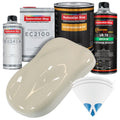 Olympic White Urethane Basecoat with European Clearcoat Auto Paint - Complete Quart Paint Color Kit - Automotive Refinish Coating
