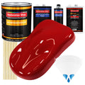 Victory Red - Urethane Basecoat with Clearcoat Auto Paint - Complete Fast Gallon Paint Kit - Professional High Gloss Automotive, Car, Truck Coating