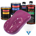 Magenta - Urethane Basecoat with Clearcoat Auto Paint - Complete Medium Quart Paint Kit - Professional High Gloss Automotive, Car, Truck Coating