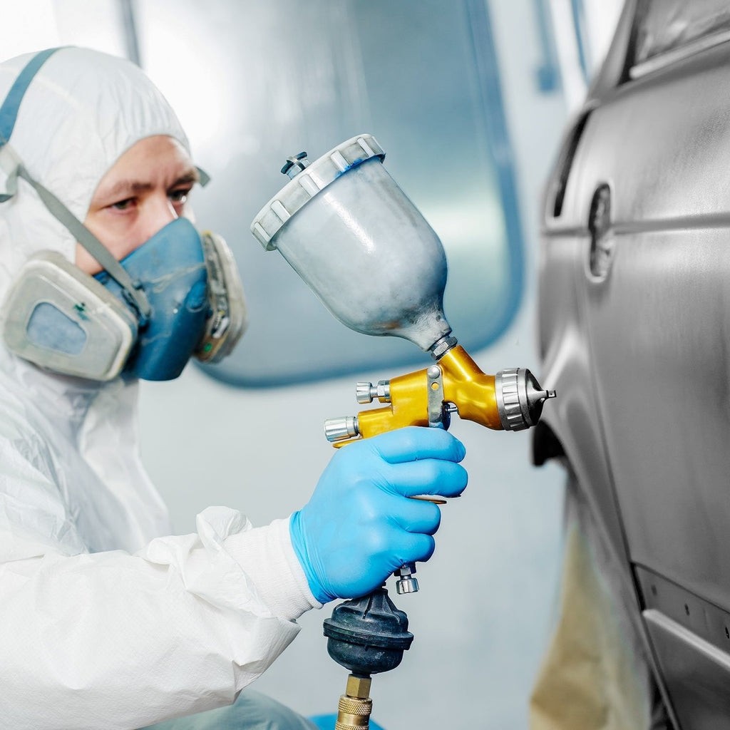 Gray Epoxy Primer & Sealer 2.1 VOC (Gallon Kit) Anti-Corrosive DTM High-Performance Primer for Automotive & Industrial Use - 1 Sprayable Gallon