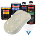 Performance Bright White - Urethane Basecoat with Clearcoat Auto Paint - Complete Medium Quart Paint Kit - Professional Automotive Car Truck Coating