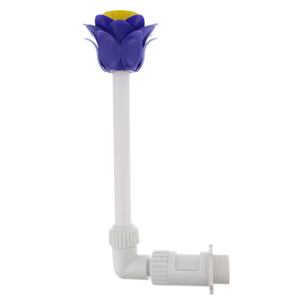 Swimming Pool Flower Shaped Waterfall Spray Fountain - Adjustable Sprinkle Distance, Pool Spray Aerator Cools Water Temperature