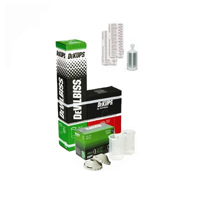Devilbiss Dekups 9 oz Starter Set Kit Disposable HVLP Paint Spray Gun Cups