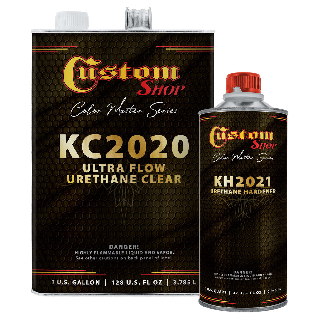 Ultra Flow Urethane Clearcoat with KH2021 Hardener, Gallon Kit