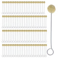 - Wool Daubers Ball Brush (Pack of 100) - Applicator Tool for Leather Dye, Dying, Staining, Crafting, DIY Crafts Projects, Gluing