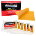Superior Gold Tack Cloth 6-Pack - Tack Cloths, Dust/Stain Rags, Automotive & Woodworking, Tacky Towel, Stain Pads for Staining Wood