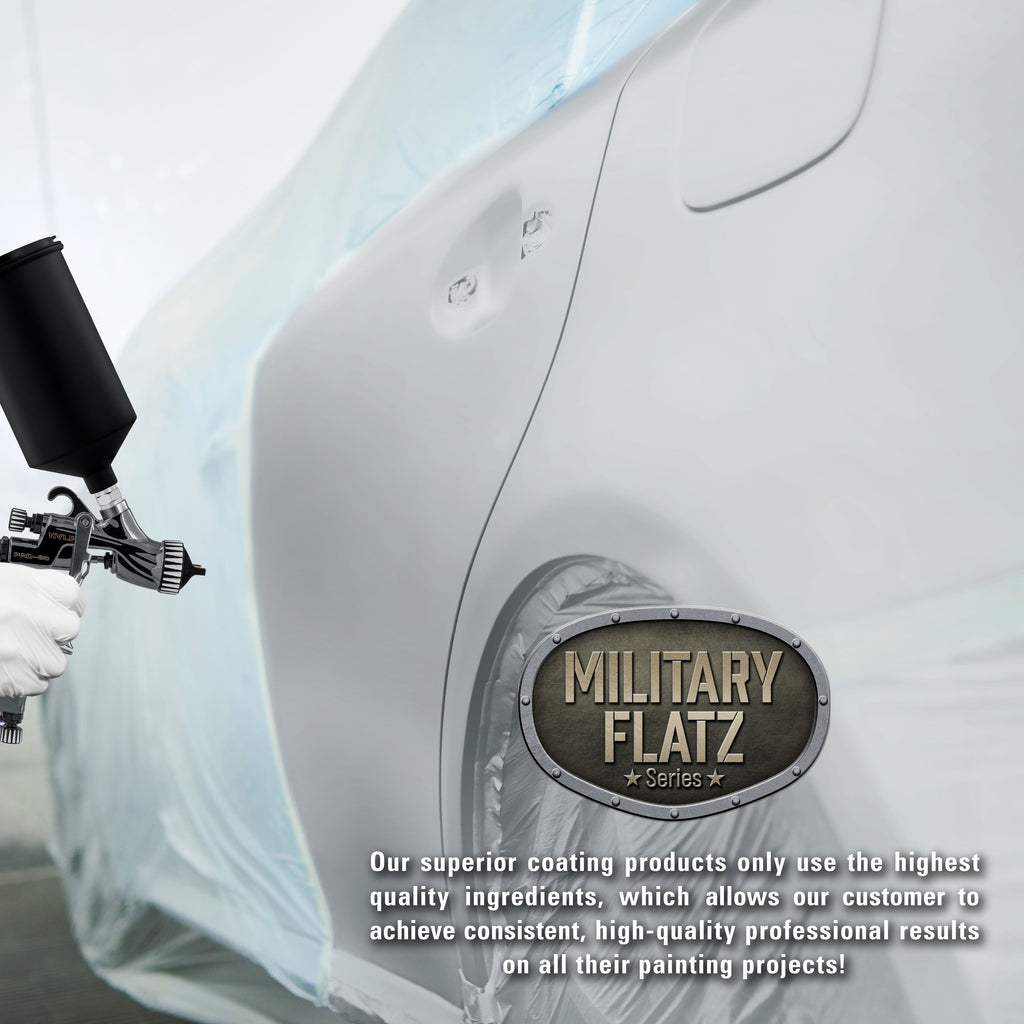 Military Flatz 595-36473 Air Force Gray - 2K Urethane Flat Automotive Paint - Gallon