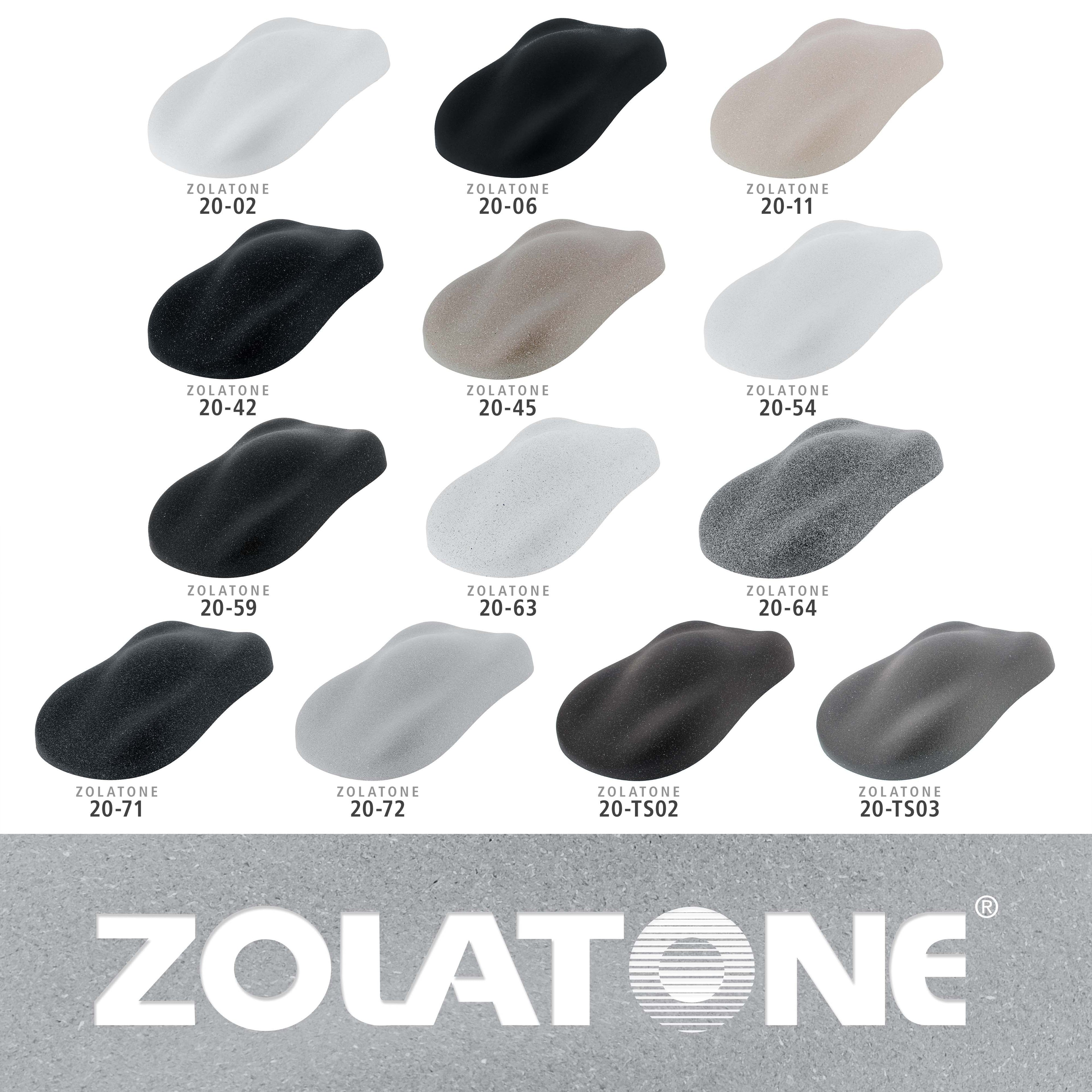 Silver Gray - Multi-Tone Spatter Finish Gallon Size- Formerly Zolatone