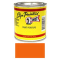Orange Pinstriping Lettering Enamel Paint, 1/2 Pint