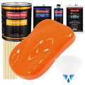 California Orange - Urethane Basecoat with Clearcoat Auto Paint - Complete Slow Gallon Paint Kit - Professional Gloss Automotive Car Truck Coating