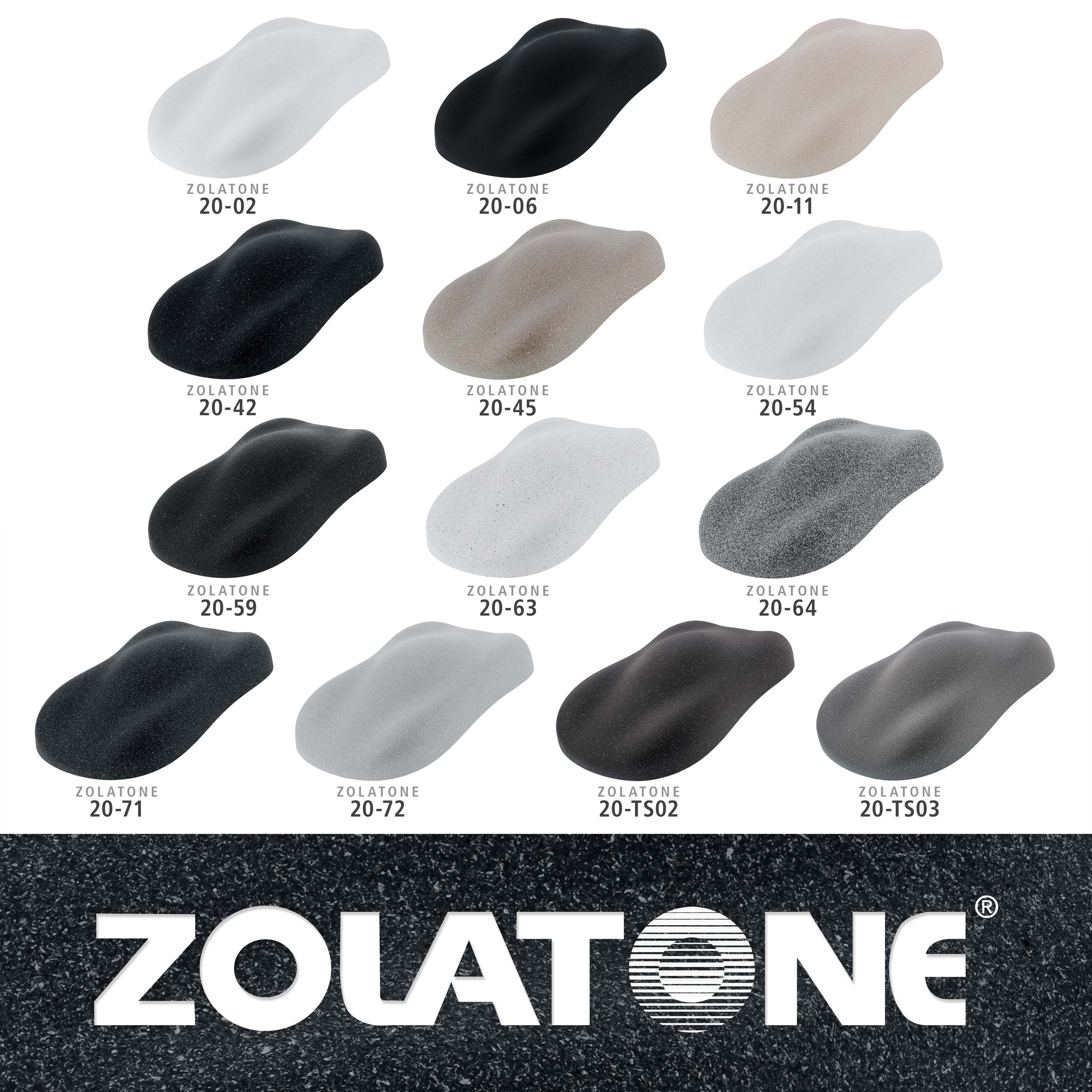 Onyx Black - Multi-Tone Spatter Finish Quart Size - Formerly Zolatone