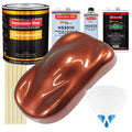 Saddle Brown Firemist - Urethane Basecoat with Premium Clearcoat Auto Paint - Complete Medium Gallon Paint Kit - Professional Gloss Automotive Coating