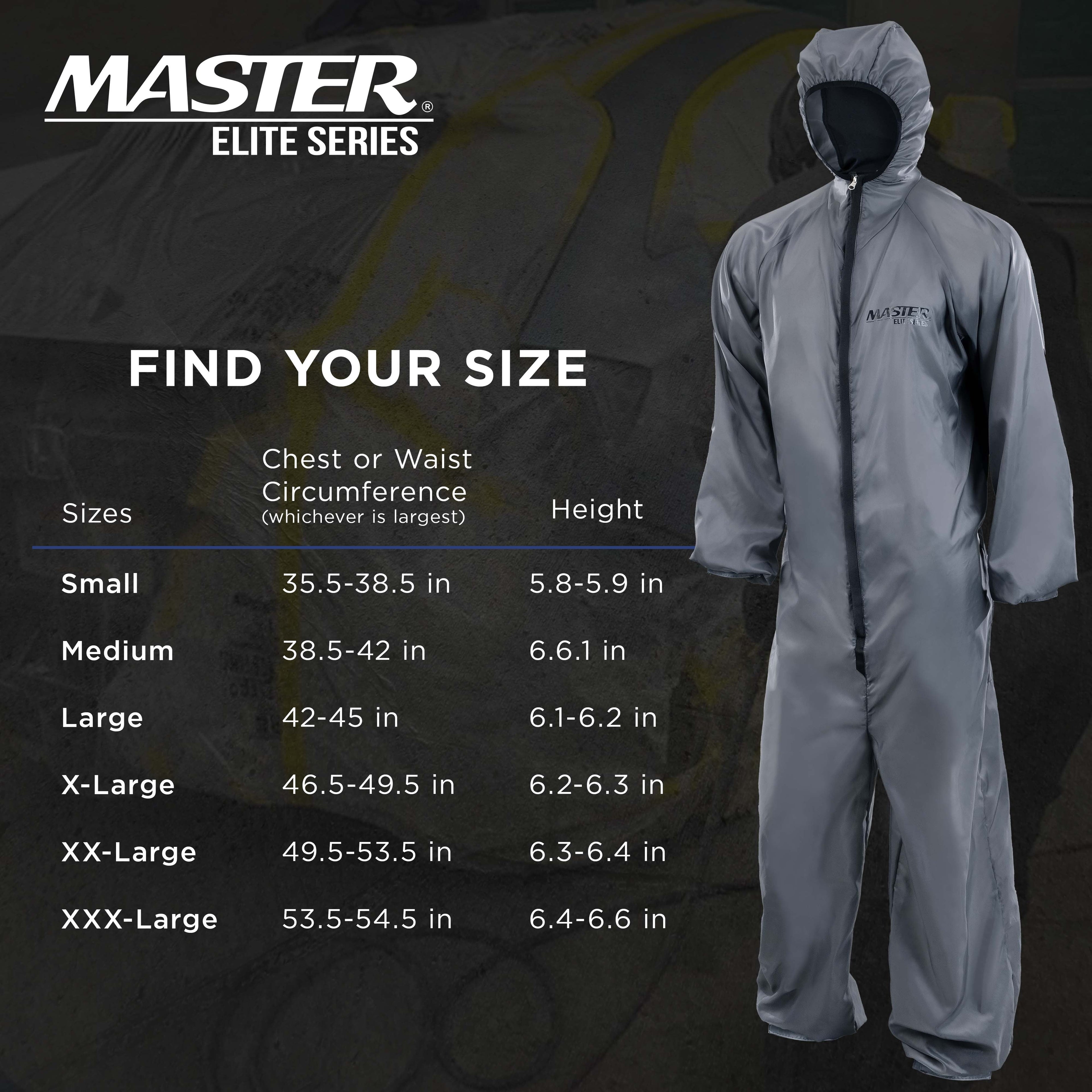 Reusable Anti-Static Automotive Paint Suit (Large) - Breathable Protective Auto Spray Paint Coveralls with Hood & Mesh Back - Polyester