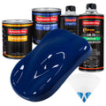 Marine Blue - Urethane Basecoat with Clearcoat Auto Paint - Complete Medium Quart Paint Kit - Professional High Gloss Automotive, Car, Truck Coating