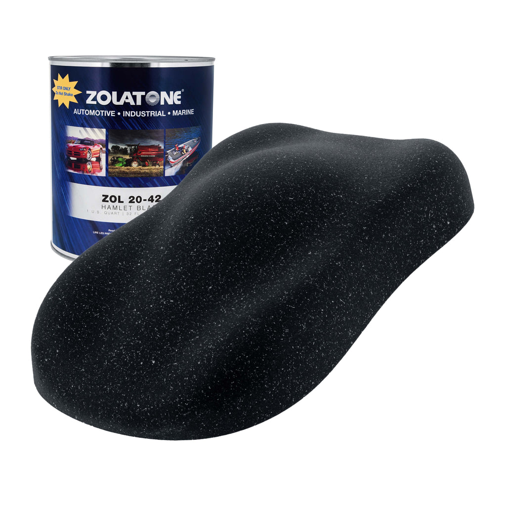 Hamlet Black - Multi-Tone Spatter Finish Quart Size - Formerly Zolatone