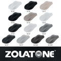 Black on Black - Multi-Tone Spatter Finish Gallon Size - Formerly Zolatone