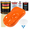 Omaha Orange - Urethane Basecoat with Premium Clearcoat Auto Paint - Complete Slow Gallon Paint Kit - Professional High Gloss Automotive Coating