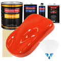Hemi Orange - Urethane Basecoat with Clearcoat Auto Paint - Complete Fast Gallon Paint Kit - Professional High Gloss Automotive, Car, Truck Coating