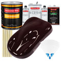 Royal Maroon Urethane Basecoat with European Clearcoat Auto Paint - Complete Gallon Paint Color Kit - Automotive Refinish Coating