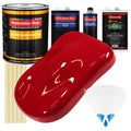 Viper Red - Urethane Basecoat with Clearcoat Auto Paint - Complete Medium Gallon Paint Kit - Professional High Gloss Automotive, Car, Truck Coating