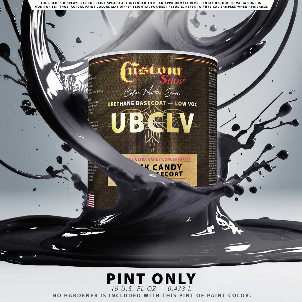 UFC Urethane Ultra Flake Colors - Black Candy Flake Basecoat- Pint